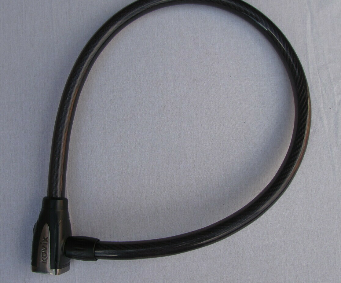 трос длиной 1100 мм с сигнализацией для мотоцикла, скутера, квадроцикла трос сигнализацией для мотоцикла