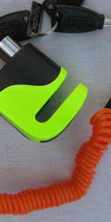 замок на тормозной диск с сигнализацией замок для мотоцикла на тормозной диск