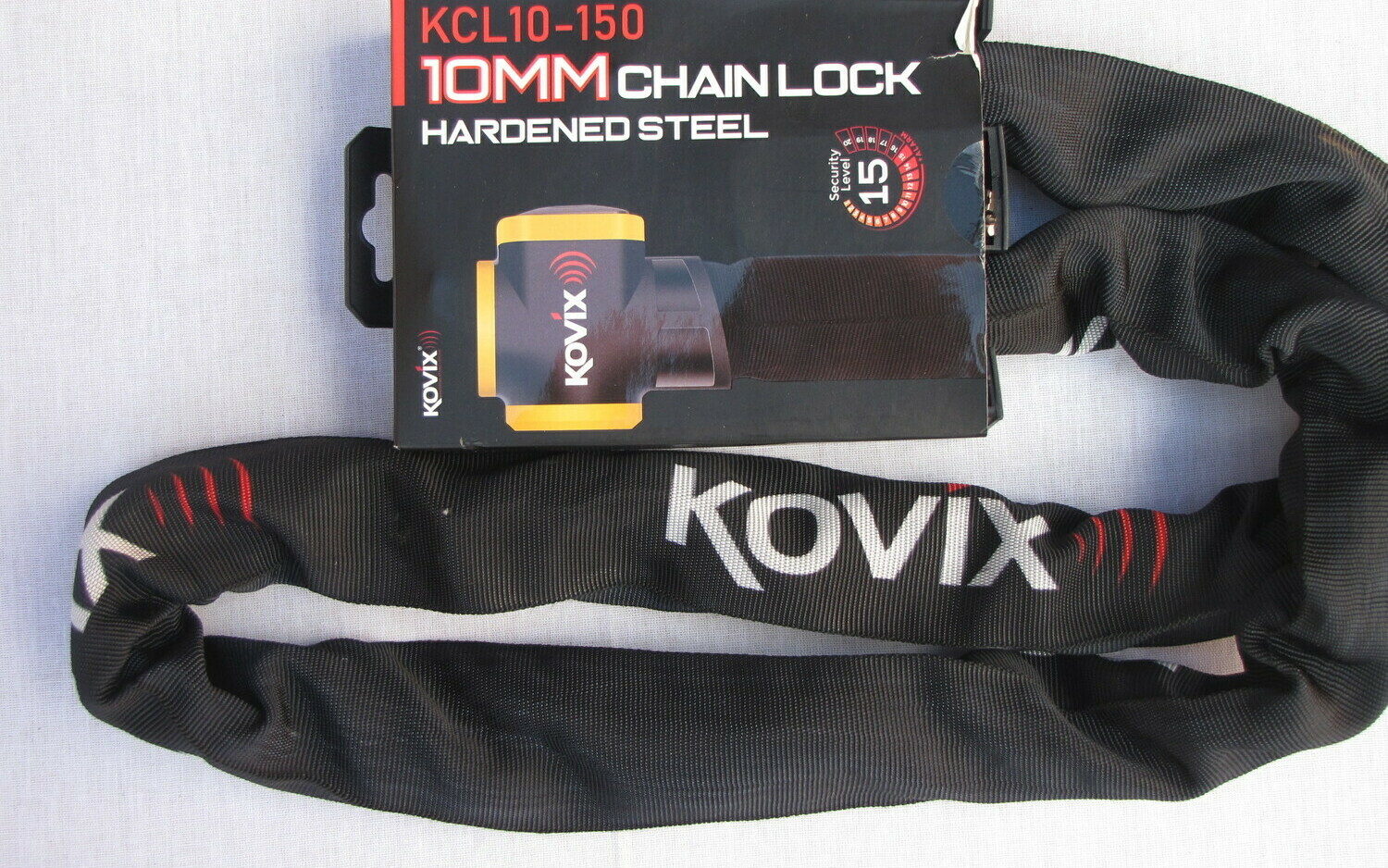 высокопрочная цепь с сигнализацией система защиты мотоциклов от угона