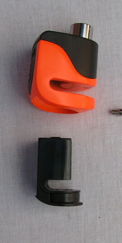 замок на тормозной диск мотоцикла с сигнализацией защита мототехники от кражи